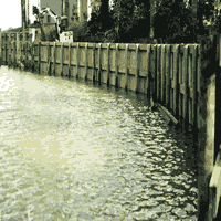 Timber Bulkhead Example